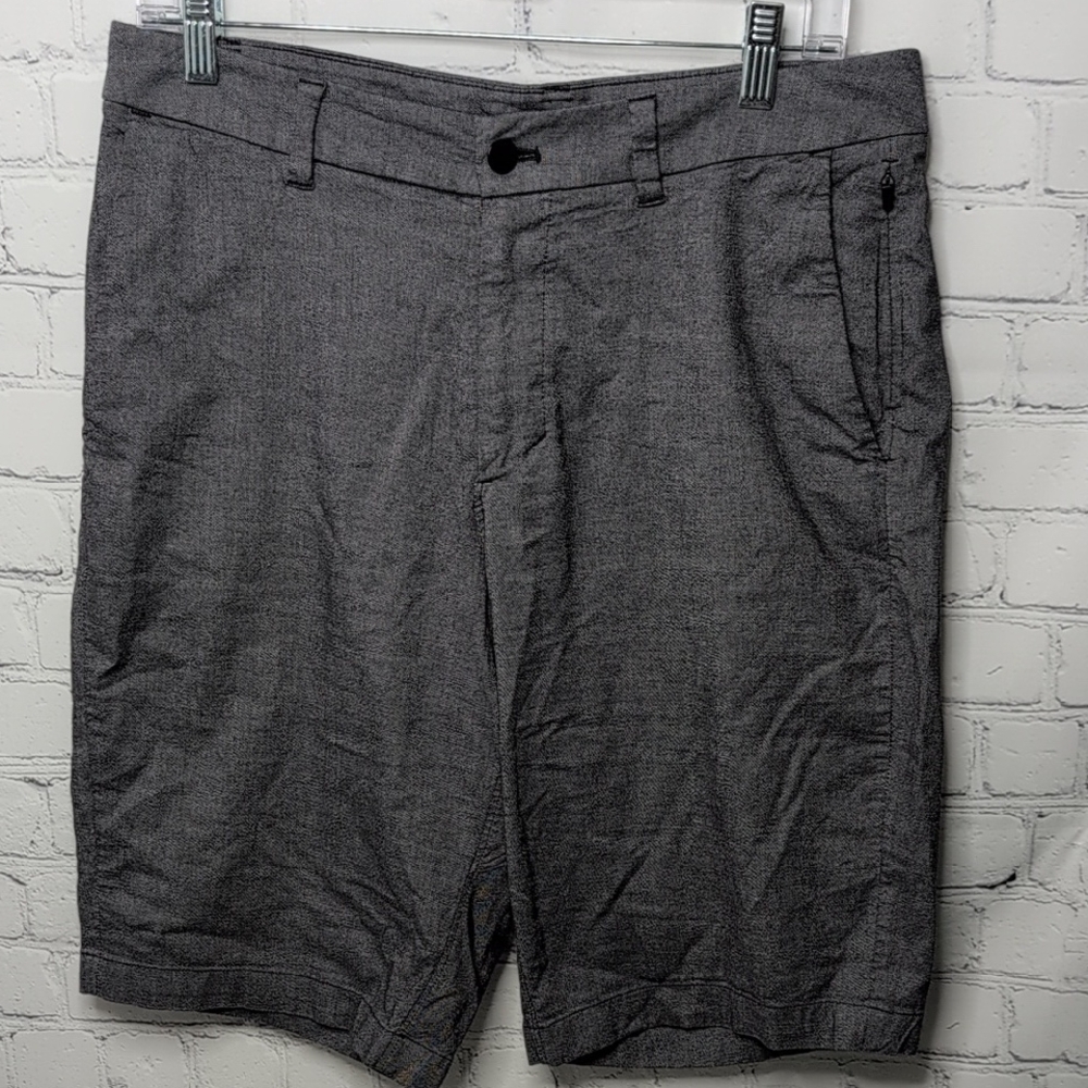 Lululemon Commission Shorts 11" Heathered Grey